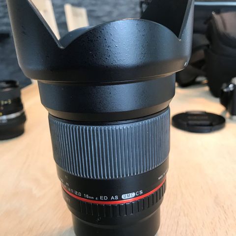 Samyang 2.0/16mm Micro 4/3 objektiv