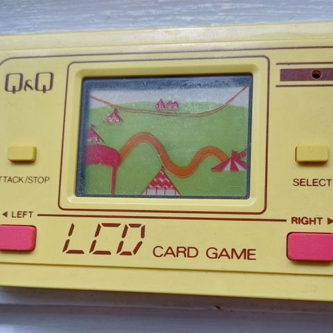 Q&Q LCD-spill fra 80-tallet