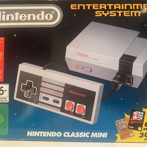 Nintendo Classic Mini Ny - Uåpnet