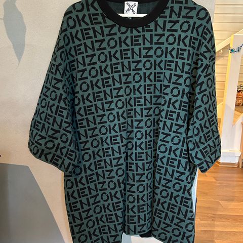 KENZO Monogram oversize t-shirt Grönn