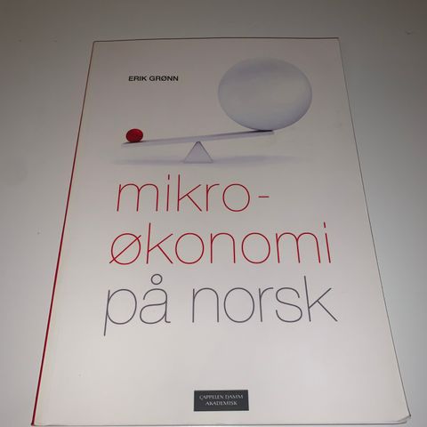 Mikroøkonomi på norsk