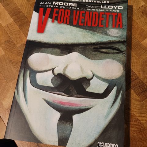 V for Vendetta av Alan Moore (bok)