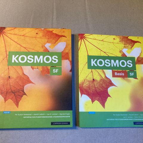 Naturfag- bøker Kosmos SF og Kosmos Basis SF