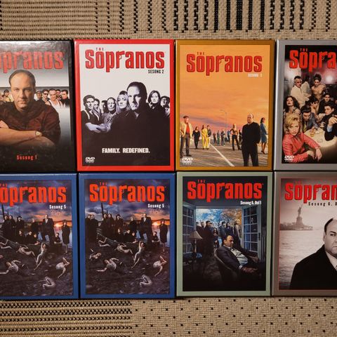 The Sopranos Sesong 1 - 6 DVD