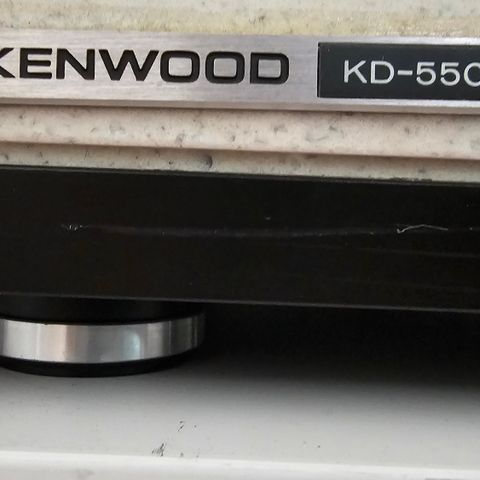 Vintage HiFi, Kenwood KD 550