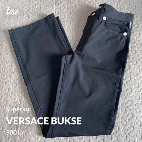 VERSACE bukse - superkul vintage!