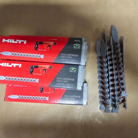 Hilti Titan - DX 6 - drivpatroner / skudd til boltepistol selges