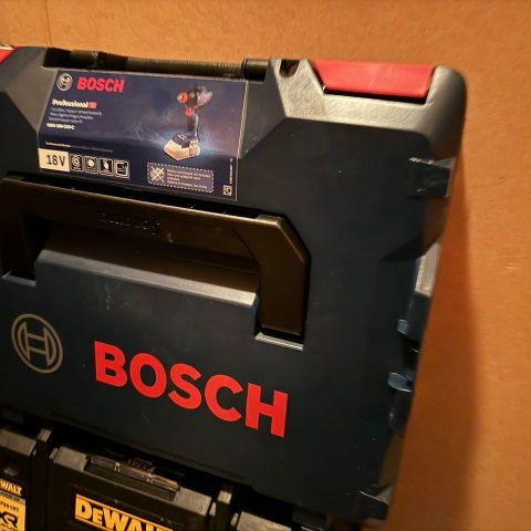 Nye Bosch verktøykoffert