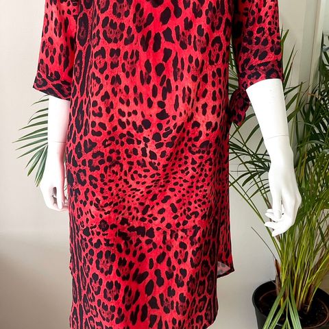 Leopard-kjole