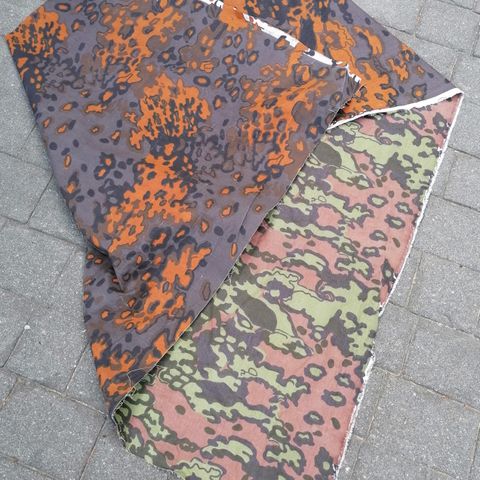 Stoff i Tysk camo ww2 repl