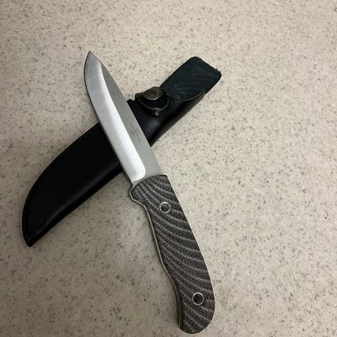 Øyo Geilo knov, friluft kniv, turkniv, kniv med skinnetui