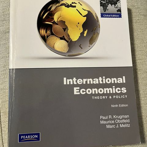 International Economics: Theory and Policy, Global Edition (samfunnsøkonomi)