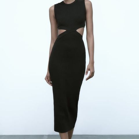 ZARA - Dress with cut outs / M