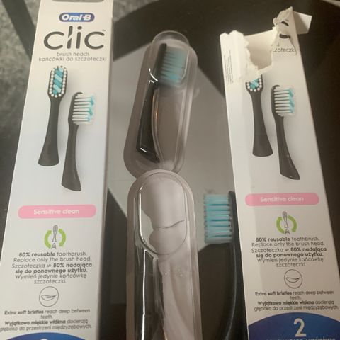 Ekstra børster, Oral b-clic