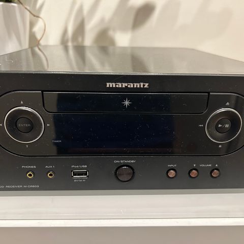 Marantz receiver med DAB og Bose Acoustimass høyttalere