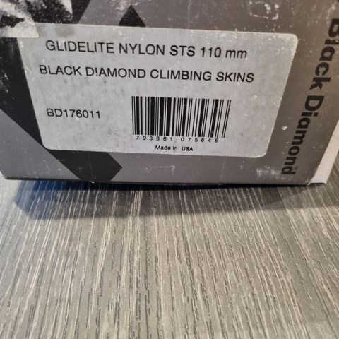 Black Diamond  Glidelite Nylon STS 110 mm skifeller
