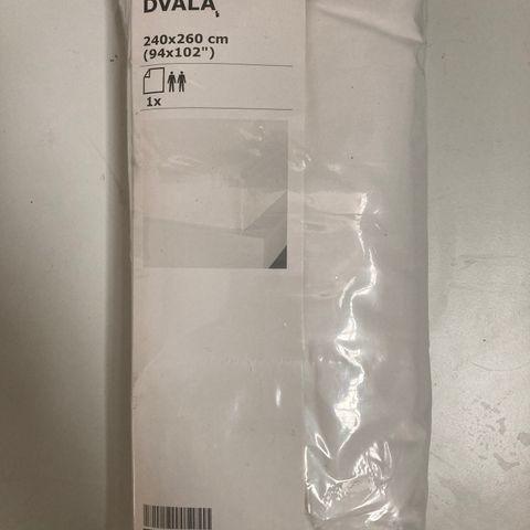 Dvala Ikea laken (240 x 260 cm)