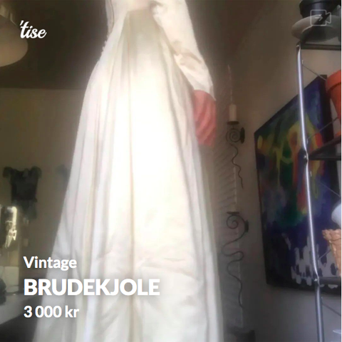 Brudekjole - Vintage