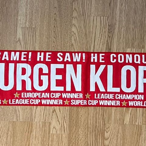 Liverpool Jurgen Klopp Skjerf