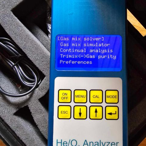 Divesoft O2/He Analyser