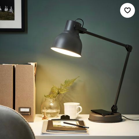 Hektar lampe fra Ikea