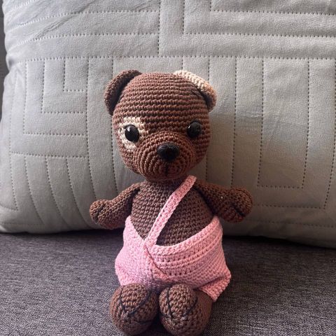 Heklet hund, amigurumi