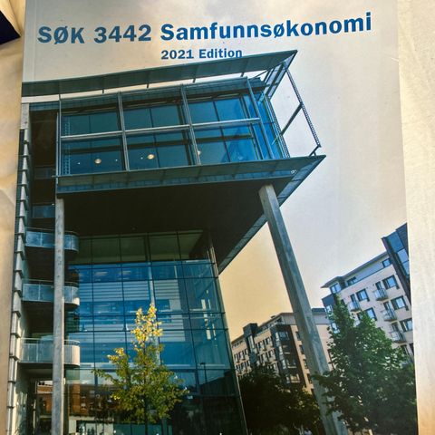 Søk 3442 Samfunnsøkonomi