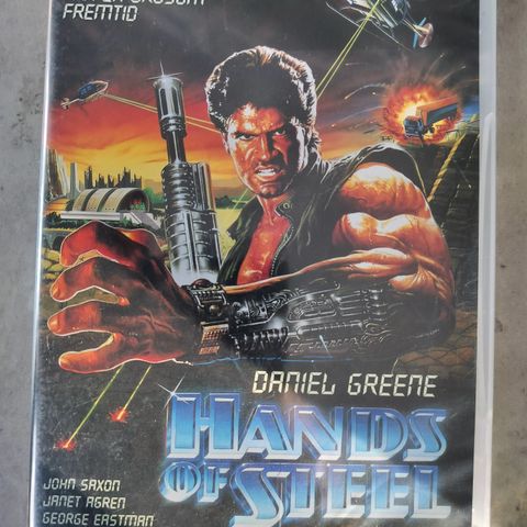 Hands of Steel ( DVD) 1986 - Ny i plast - Norsk Tekst -236 kr inkl frakt