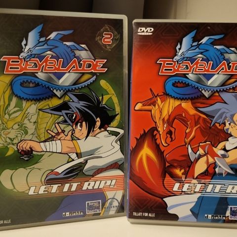 Beyblade - Let it rip! serien vol 2