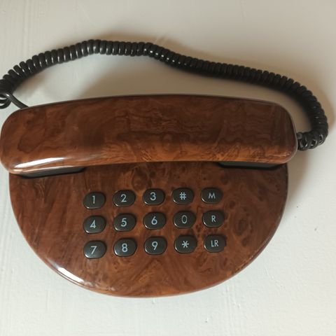 Windsor Vintage valnøtt telefon