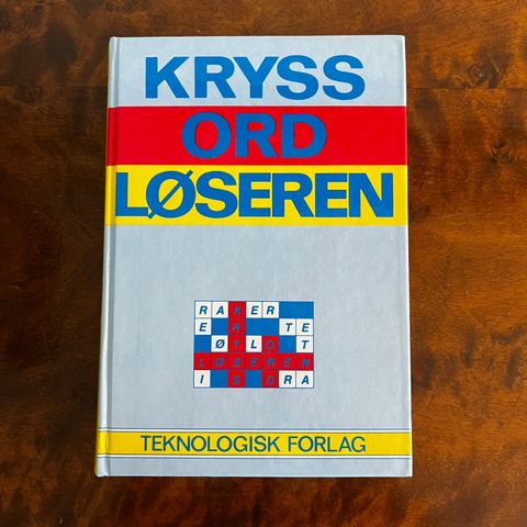 Boka «kryssordløseren» (1988)