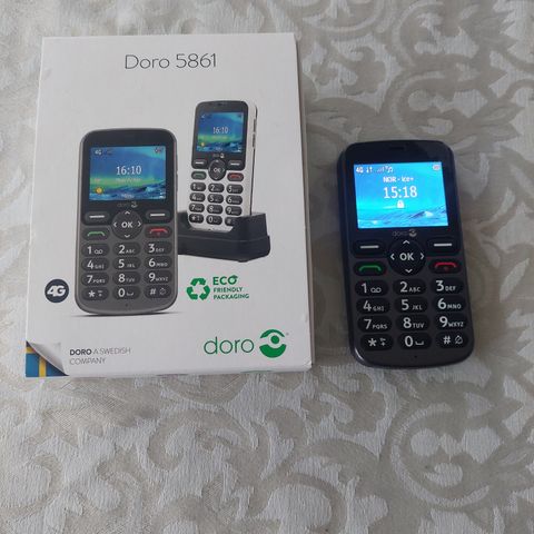 Doro 5861  4G Mobiltelefon