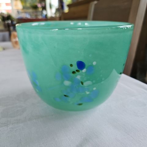 Kunst glass bolle