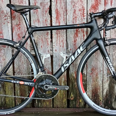 6,8 kg! Isaac Element SL TEAM EDITION. str. 52/53 (S/M) SRAM RED