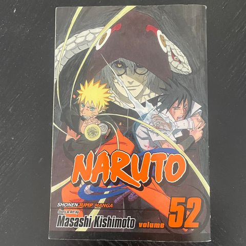 Naruto bok nr.52 selges