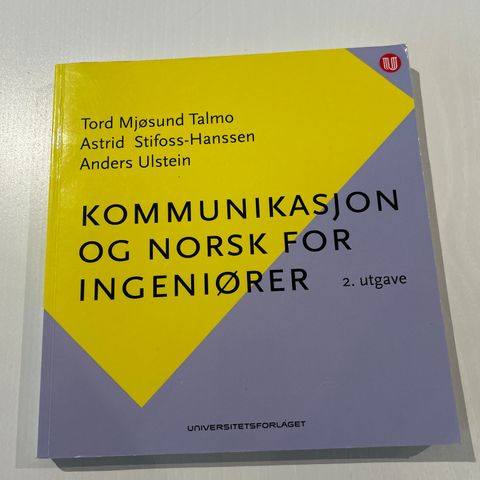 Kommunikasjon og norsk for ingeniører