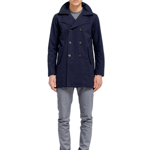 BRGN Hagl Coat, Dark Navy (str. S)