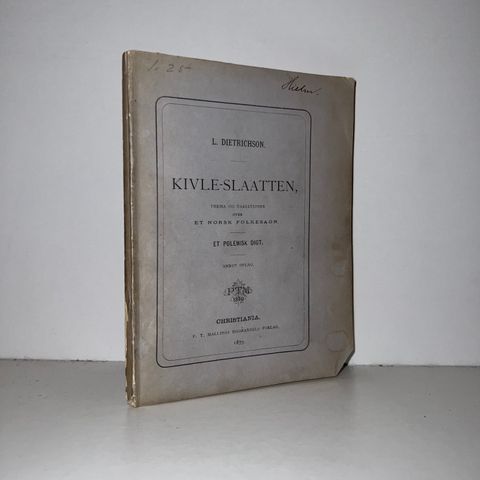 Kivle-Slaatten - L. Dietrichson. 1879