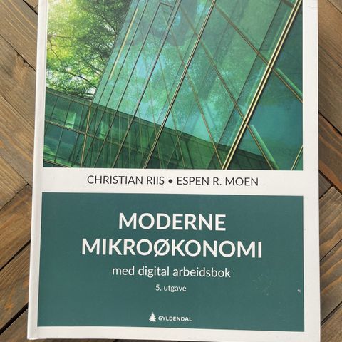 Moderne mikroøkonomi, 5.utgave