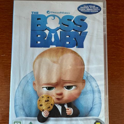 Boss Baby dvd 🔥som ny!!!