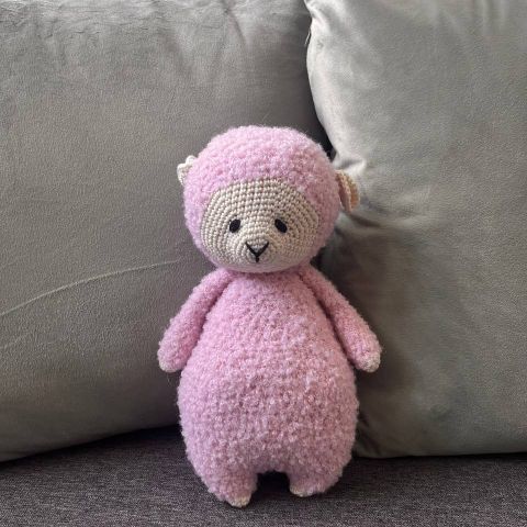 Heklet sau, amigurumi