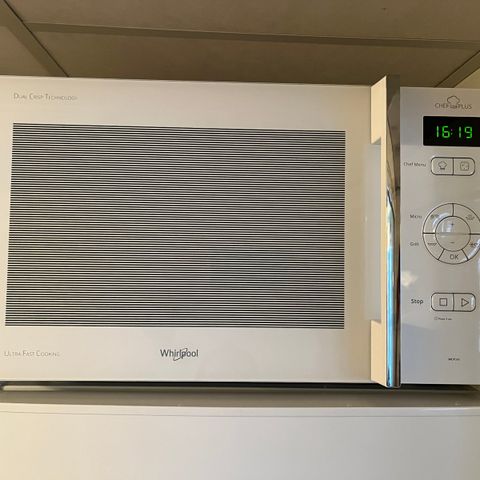 Whirlpool Chef Plus mikrobølgeovn