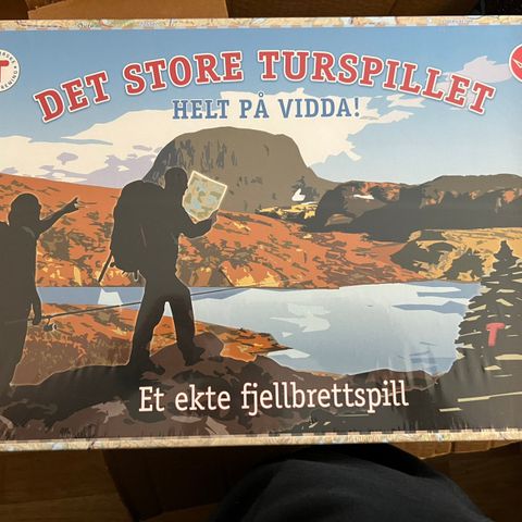 «Det store turspillet - Helt på vidda!» brettspill selges