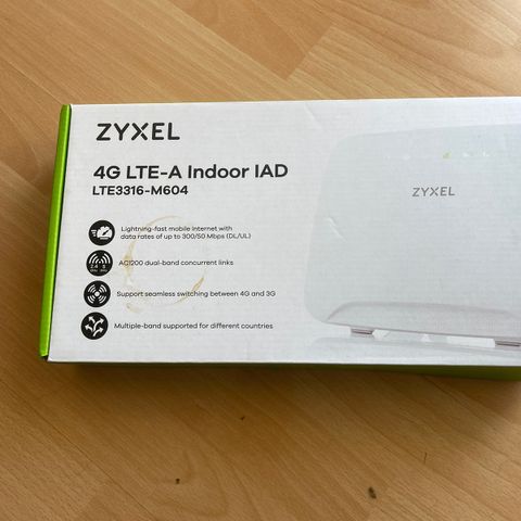 Zyxel 4G Ruter / Wifi - Internett Selges