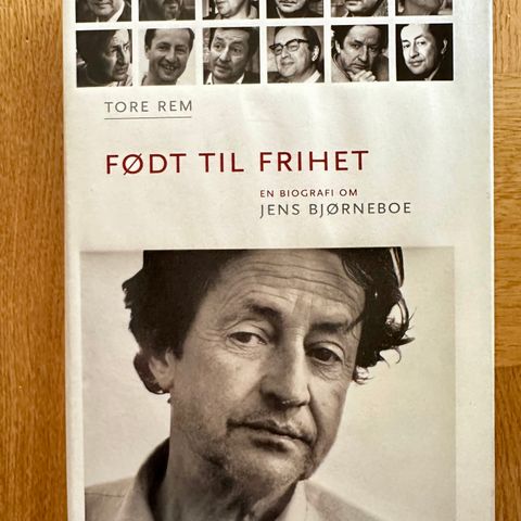 Født til frihet - en biografi om Jens Bjørneboe.  Tore Rem