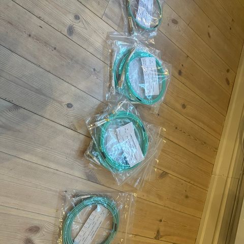 Nye LC/PC - LC/PC MM fiber patch-kabler (1, 2, 3 og 5m)