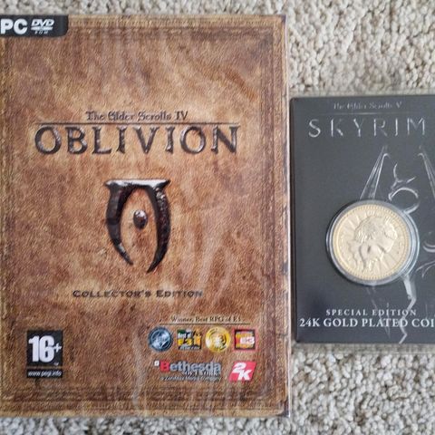 " The Elder Scrolls 4 IV Oblivion Collector's Edition " Pc -2006- Bethesda