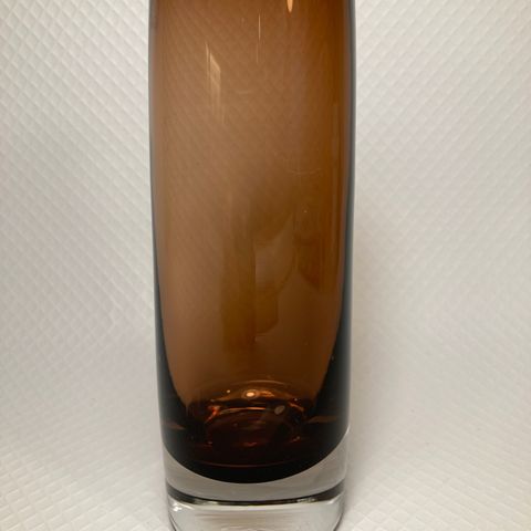 Hadeland «Brun serie» 60s retro vase 15cm