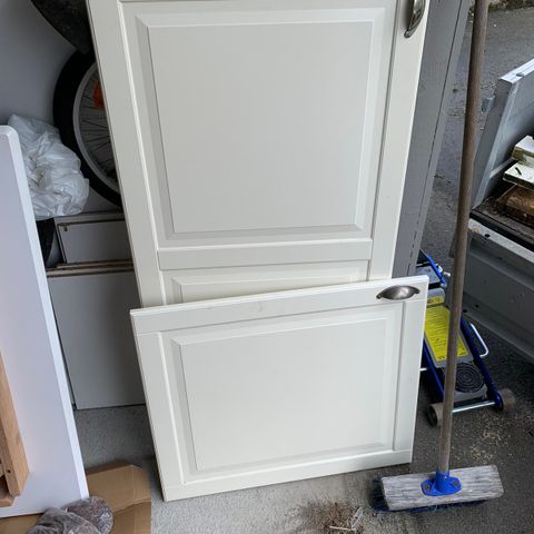 Ikea fronter til innebygd kjøleskap