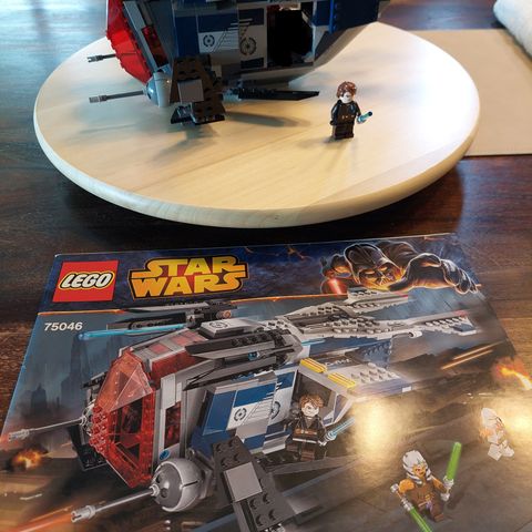 Lego Star Wars 75046 óg 75372 Coruscant pakke